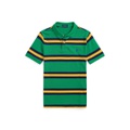 Big Boys Striped Cotton Mesh Polo Shirt