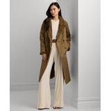 Womens Faux-Shearling Coat