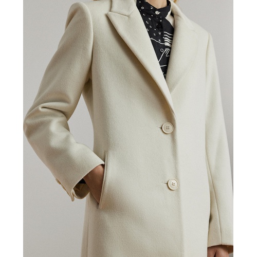 폴로 랄프로렌 Womens Wool-Blend Walker Coat