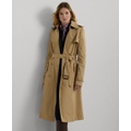 Womens Double-Breasted Trench Coat