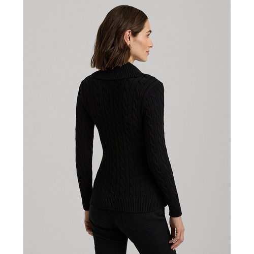 폴로 랄프로렌 Womens Buckled Cotton Sweater