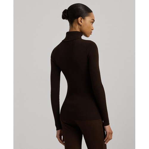 폴로 랄프로렌 Womens Ribbed Turtleneck Sweater