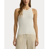 Womens Rib-Knit Sweater Tank Top