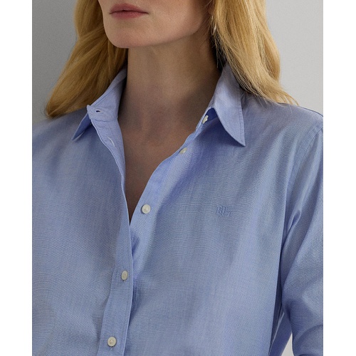 폴로 랄프로렌 Womens Cotton Collared Shirt