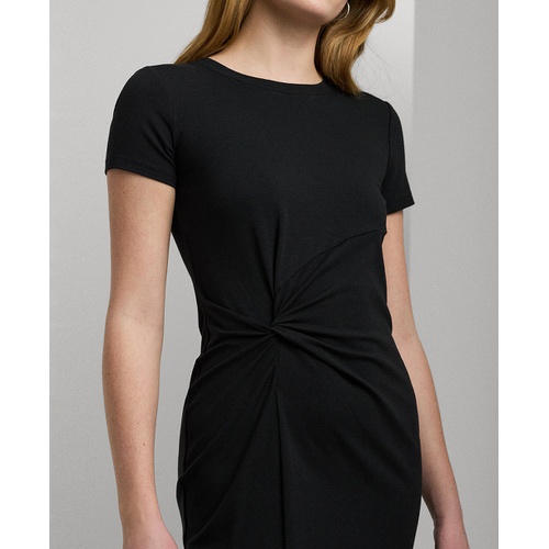 폴로 랄프로렌 Womens Jersey Twist-Front Midi Dress