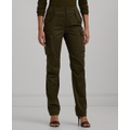 Petite Sateen Cargo Pants