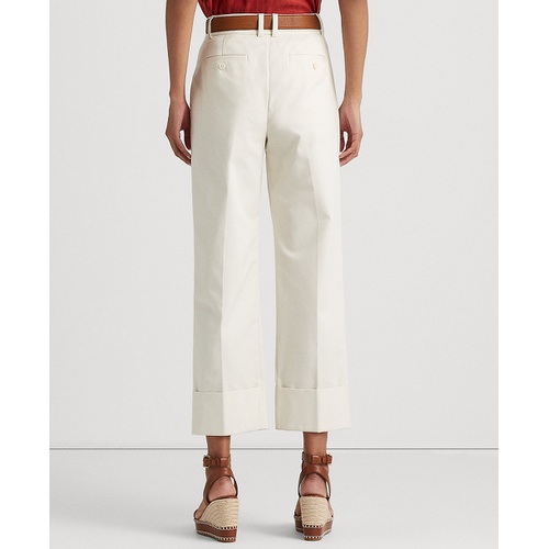 폴로 랄프로렌 Double-Faced Stretch Cotton Ankle Pants