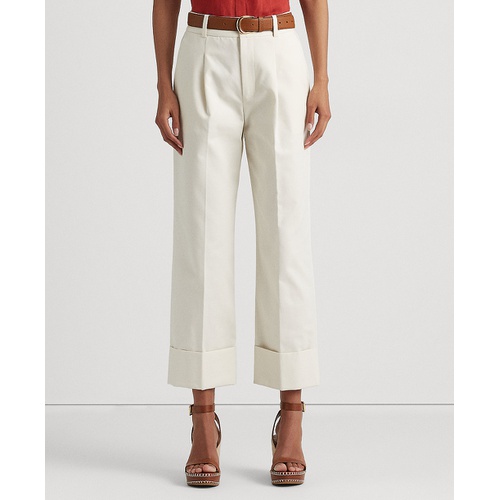 폴로 랄프로렌 Double-Faced Stretch Cotton Ankle Pants