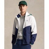 Mens Color-Blocked Hooded Jacket