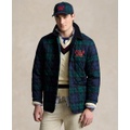 Mens Logo Plaid Barn Coat