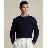 Mens Cable-Knit Cotton Sweater