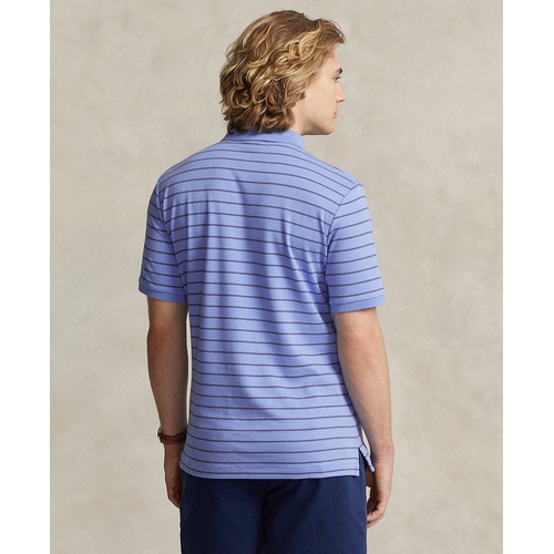 폴로 랄프로렌 Mens Classic-Fit Striped Soft Cotton Polo Shirt