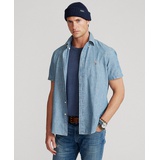 Mens Slim-Fit Chambray Shirt