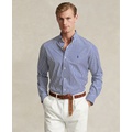 Mens Classic-Fit Striped Stretch Poplin Shirt