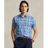 Mens Classic-Fit Plaid Performance Shirt