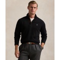 Mens Luxury Jersey Quarter-Zip Pullover