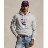 Mens Team USA Polo Bear Fleece Hoodie