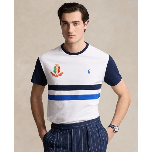 폴로 랄프로렌 Mens Classic-Fit Italy T-Shirt