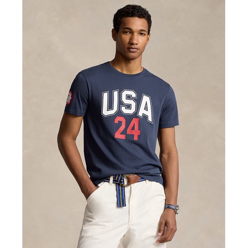 폴로 랄프로렌 Mens Team USA Jersey Graphic T-Shirt