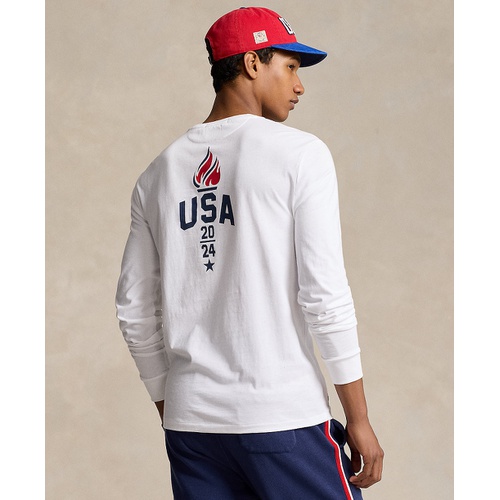 폴로 랄프로렌 Mens Team USA Jersey Graphic T-Shirt