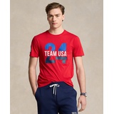 Mens Team USA Custom Slim-Fit Team Graphic T-Shirt