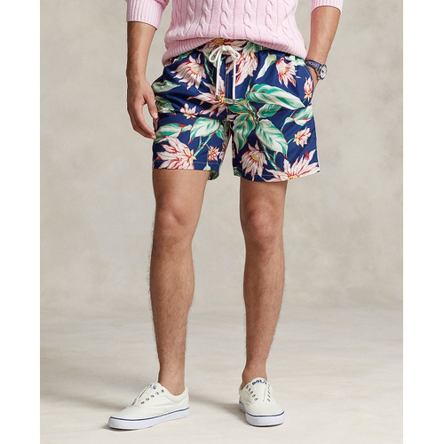 폴로 랄프로렌 Mens 5.75-Inch Traveler Classic Swim Trunks