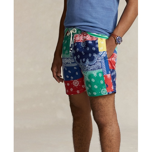 폴로 랄프로렌 Mens 5.75-Inch Traveler Classic Swim Trunks