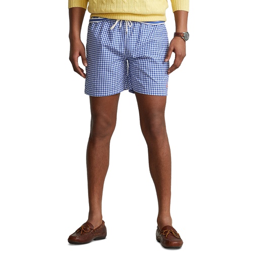 폴로 랄프로렌 Mens 5-3/4-Inch Traveler Classic Swim Trunks