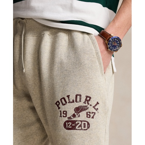 폴로 랄프로렌 Mens 8.5-Inch Big Pony Fleece Shorts