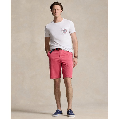 폴로 랄프로렌 Mens Relaxed Fit Twill 10 Short