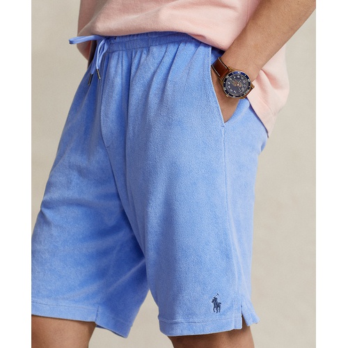 폴로 랄프로렌 Mens 7.5-Inch Terry Drawstring Shorts