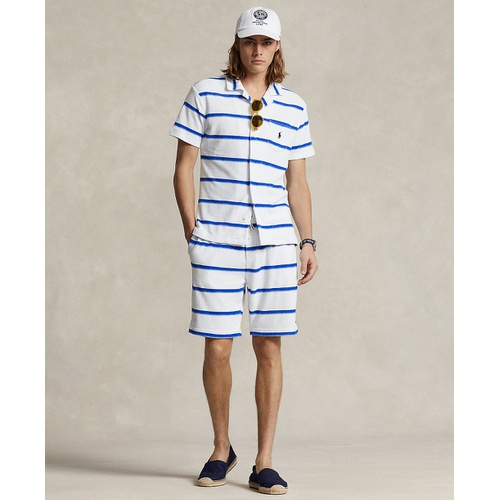 폴로 랄프로렌 Mens Striped Athletic Shorts