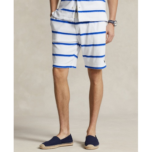 폴로 랄프로렌 Mens Striped Athletic Shorts