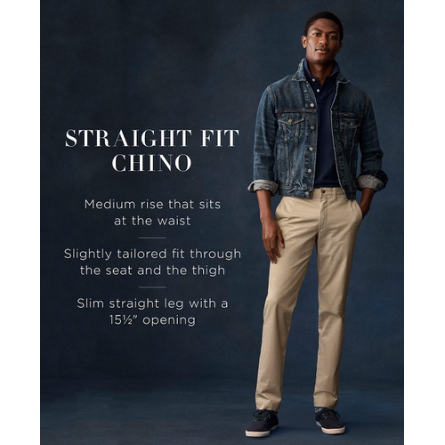 폴로 랄프로렌 Mens Stretch Straight Fit Chino Pants