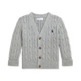 Baby Cotton Cable Knit Cardigan