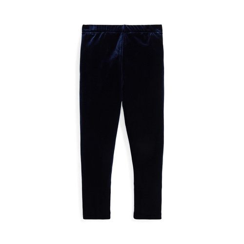 폴로 랄프로렌 Toddler and Little Girls Stretch Velour Legging Pant