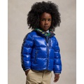 Kids Logo Down Hooded Jacket