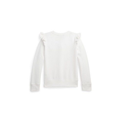 폴로 랄프로렌 Polo Ralph Lauren Big Girls Ruffled Fleece Sweatshirt