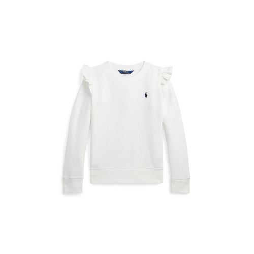 폴로 랄프로렌 Polo Ralph Lauren Big Girls Ruffled Fleece Sweatshirt