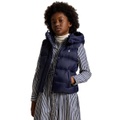 Big Girls Hooded Down Vest