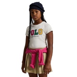 Big Girls Corduroy Logo Cotton Jersey Tee