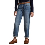 Big Girls High Rise Straight Fit Jeans