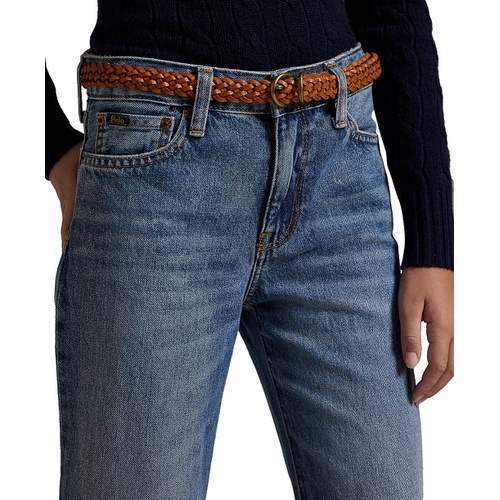 폴로 랄프로렌 Big Girls High Rise Straight Fit Jeans