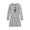 Big Girls Polo Bear Fleece Dress