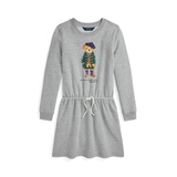 Big Girls Polo Bear Fleece Dress