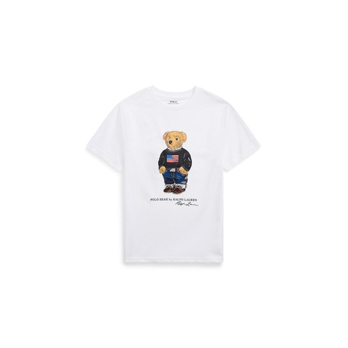 폴로 랄프로렌 Big Boys Polo Bear Cotton Jersey Tee