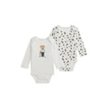 Baby Boys Bear Cotton Bodysuit 2 Pack