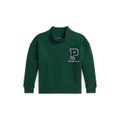 Toddler And Little Girls Fleece Letterman Sweatshirt