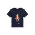 Toddler and Little Boys Polo Bear Cotton Jersey Tee