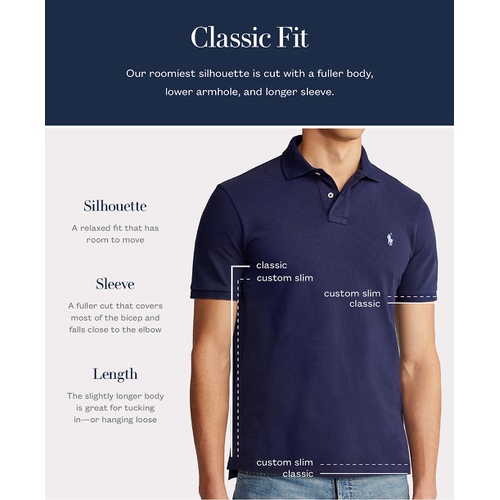 폴로 랄프로렌 Mens Classic Fit Soft Cotton Polo